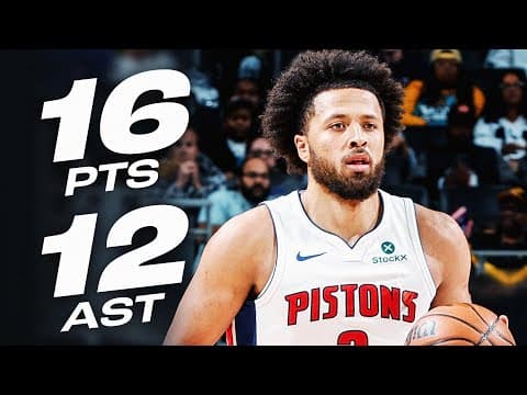 Cade Cunningham's DOUBLE-DOUBLE vs Wizards | October 16, 2025