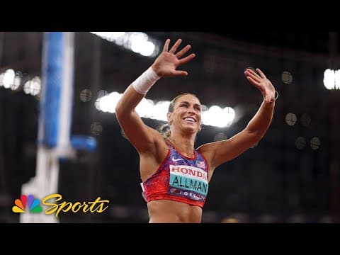 Valarie Allman outclasses the field in women's discuss for first world championship | NBC Sports