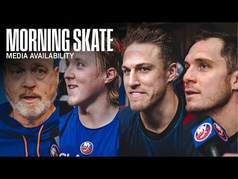 New York Islanders Pregame Availability | NYI vs COL (12/04/25)