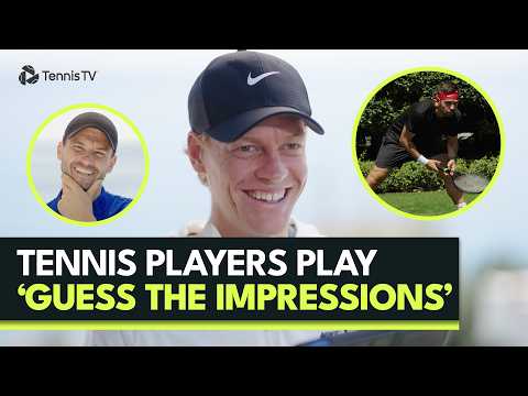 Tennis Player Impressions: The Players Themselves Watch and React! 🤣 (Part 2)