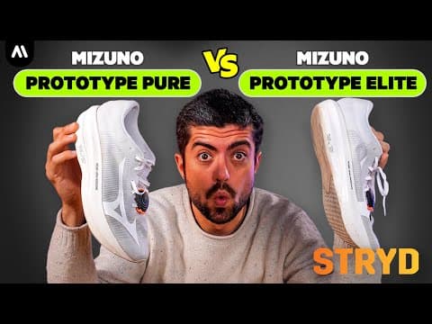 STRYD Comparison | Mizuno Prototype Pure vs Elite