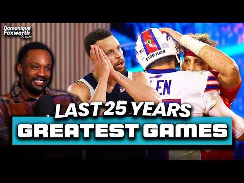 The best sporting events of the last 25 years: Part 1 | The Domonique Foxworth Show