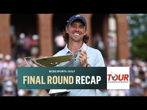 Tommy Fleetwood secures 2025 FedEx Cup Title at Tour Championship | Final Round Recap