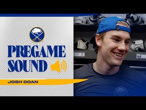 "Huge Honor To Be Part Of" | Josh Doan After Signing Seven-Year Contract Extension | Buffalo Sabres