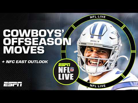 Have the Cowboys improved enough to be Super Bowl contenders? 👀 + Commanders offseason | NFL Live