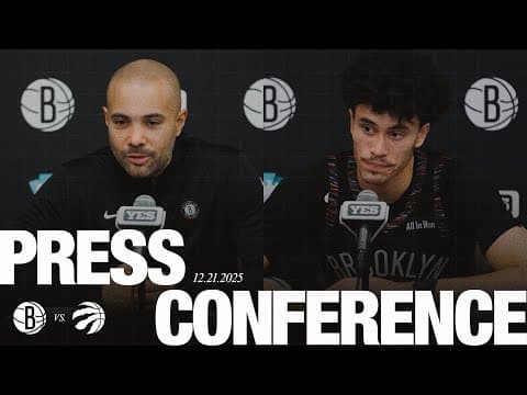 Jordi Fernández and Nolan Traore Discuss win vs. Raptors