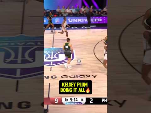 KELSEY PLUM WITH THE STEAL & DIME 😤