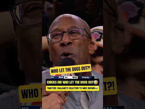 Mike Brown going WILD in San Antonio😭
