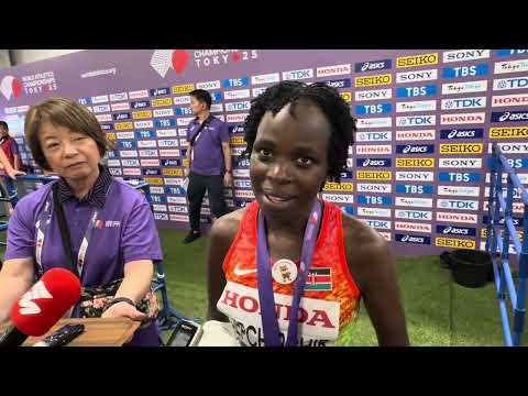 Peres Jepchirchir elated after World Championship marathon gold for Kenya 2025