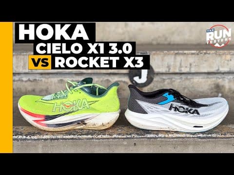 Hoka Cielo X1 3.0 vs Rocket X3: Which Hoka carbon racing shoe is best?
