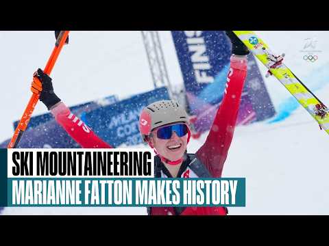 Marianne Fatton claims gold in SkiMo's Olympic debut