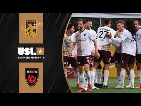 Detroit City FC vs. Phoenix Rising FC: Extended Highlights | USL Championship | CBS Sports Golazo