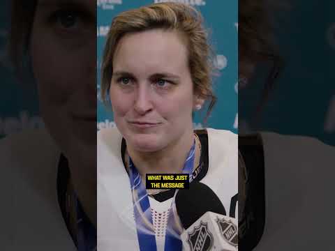 Marie-Philip Poulin Reacts After Canada Falls to USA in OT Final