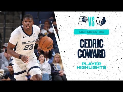 Cedric Coward Highlights vs. Pacers