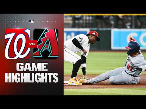 Nationals vs. D-backs Game Highlights (6/6/26) | MLB Highlights