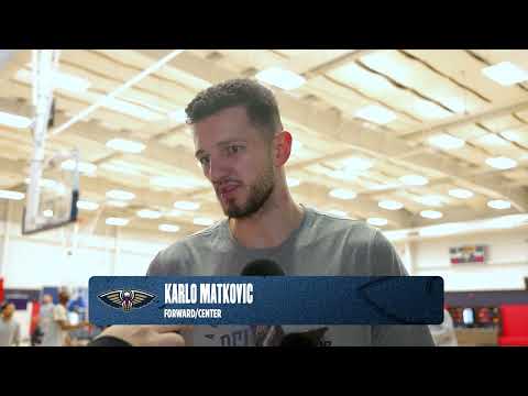 Karlo Matkovic on return to action | Pelicans-Timberwolves Shootaround 12/4/25
