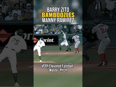 Barry Zito with a masterclass in tunneling.
