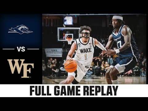 Longwood vs Wake Forest Full Game Replay | 2025-26 ACC Men's Basketball