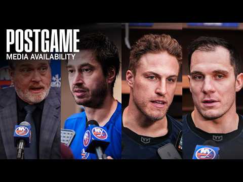 New York Islanders Postgame Availability | NYI 2 vs NYR 0