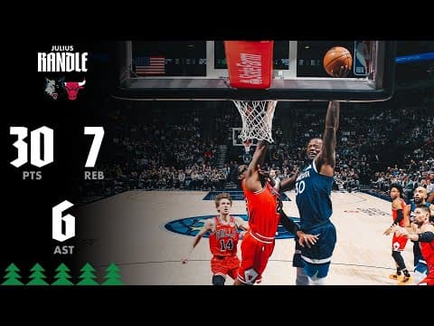 Julius Randle Scores 30 Points Against Bulls | 01.22.26