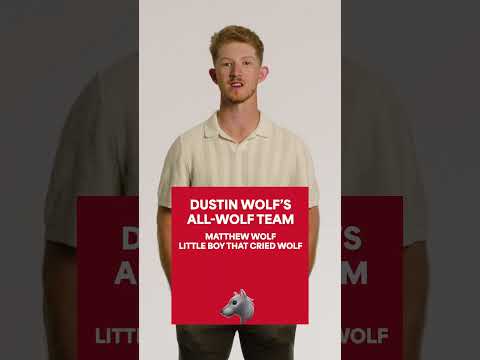 Dustin Wolf puts together an unexpected all-Wolf lineup 🐺🔥