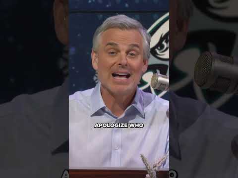 Colin is picking the #Eagles to win #SuperBowlLIX 🦅👀 #NFL #jalenhurts