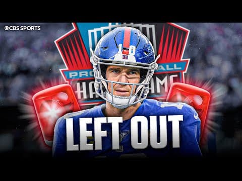 Eli Manning NOT elected to Hall of Fame for second time | Instant Reaction 🚨