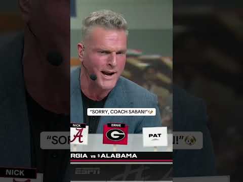 PAT ROLLS HOME WITH THE DAWGS TAKING THE SEC 🏆