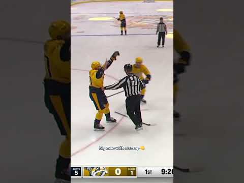 BIG MAC IS SCRAPPING 👊 #nhlhighlights #predsnhl