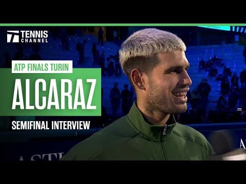 Carlos Alcaraz Predicts “Classic” Final with Jannik Sinner in Turin | 2025 ATP Finals