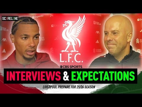 Arne Slot & Hugo Ekitike on Liverpool's 25/26 Season Expectations | Post Match Interview | Scoreline