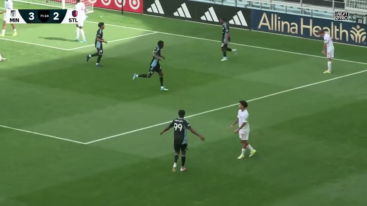 MNUFC2 Goal: Darius Randell Scores the Fourth Goal Against St. Louis CITY2