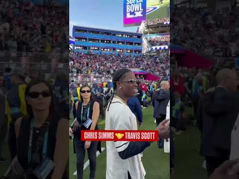 Chris Simms 🤝 Travis Scott