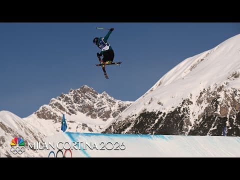 Eileen Gu bounces back to claim No. 2 spot in slopestyle quals | Winter Olympics 2026 | NBC Sports