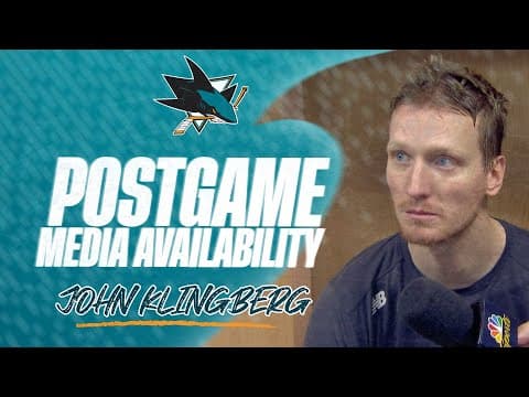 Postgame at CAR (12/7): Klingberg