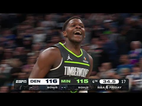 Timberwolves vs Nuggets WILD ENDING UNCUT 👀 | November 1, 2024