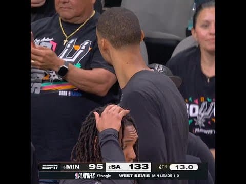 SPURS TAKE GAME 2 OF THE WESTERN CONFERENCE SEMIS 🚨