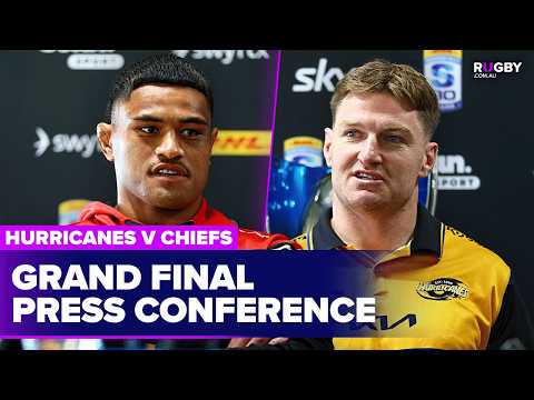 Hurricanes and Chiefs speak ahead of Super Rugby Pacific Grand Final | Press Conference
