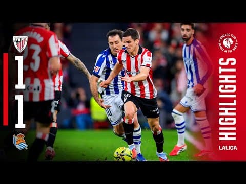 HIGHLIGHTS | Athletic Club 1-1 Real Sociedad | LaLiga EA Sports 2025/26 MD22