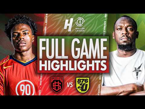 Team IShowSpeed vs Team Usain Bolt - ALL GOALS & HIGHLIGHTS @BallerLeagueUSA