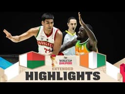 MAD 🇲🇬 v CIV 🇨🇮 | Extended Highlights | FIBA Basketball World Cup 2027 African Qualif.