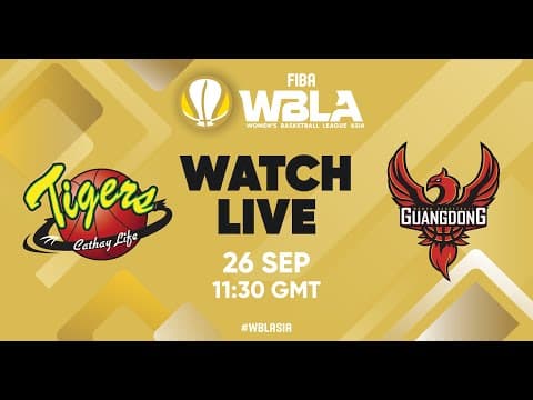 LIVE - Cathay Life v Dongguan New Century Club | Women's Basketball League Asia 2025 | Group Phase