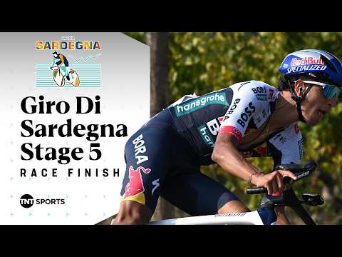 TIGHT PHOTO FINISH! 🫨 | Giro di Sardegna Stage 5 Final KM's | TNT Sports Cycling