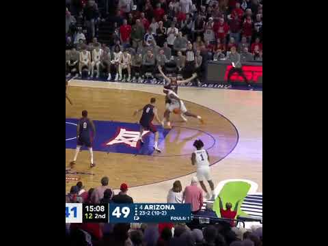 Despite the loss, AJ Dybantsa dropped 35 PTS against No. 4 Arizona 😳