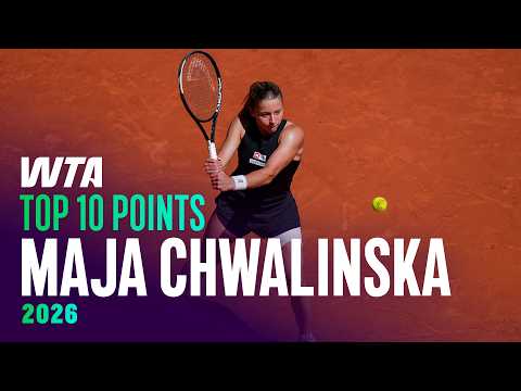 Maja Chwalinska's Best Points from Cluj in 2026 🤩
