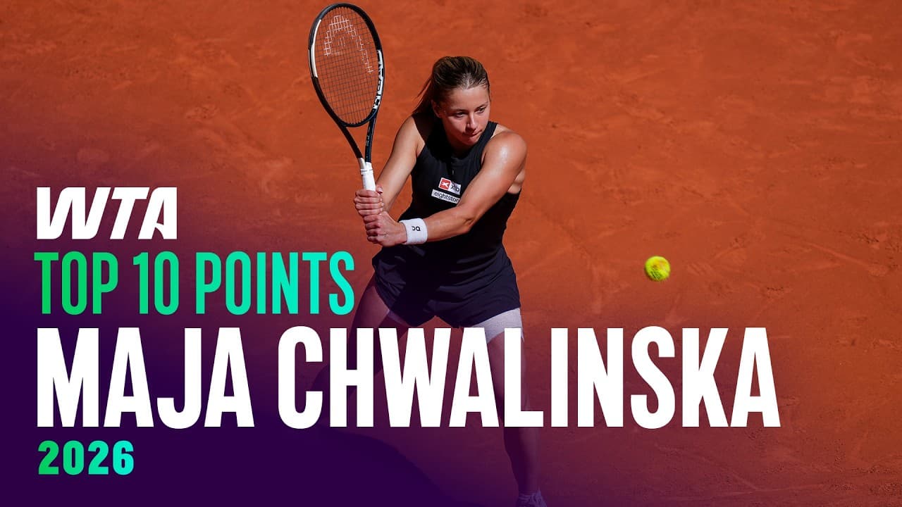 Maja Chwalinska's Best Points from Cluj in 2026 🤩