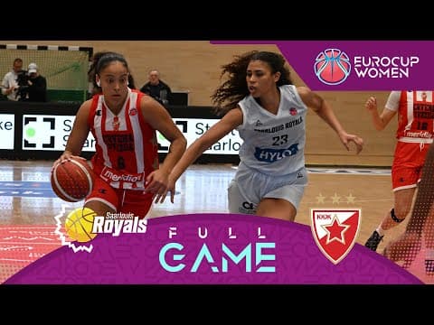 LIVE - Saarlouis Royals v KKZ Crvena Zvezda | EuroCup Women 2025-26 | Regular Season
