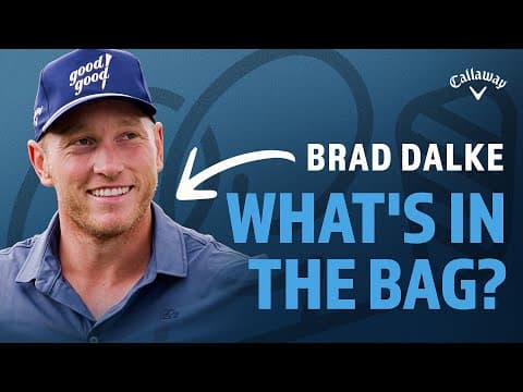 Does he even need irons...? 👀 WITB with Brad Dalke