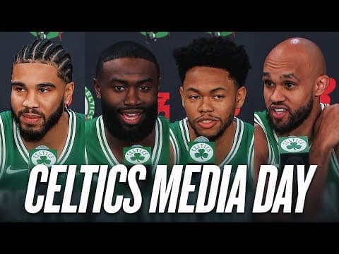 Boston Celtics 2025 Media Day