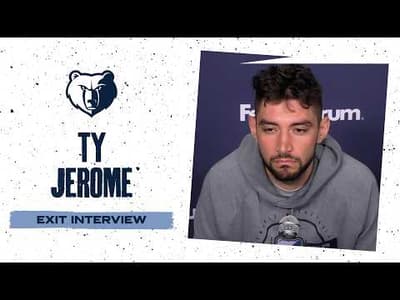 Ty Jerome | 2025-26 Grizzlies Exit Interviews